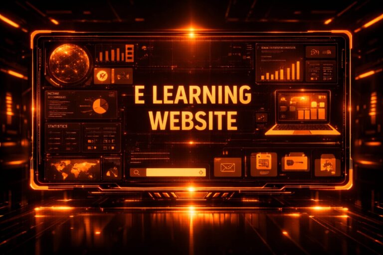 E learning website